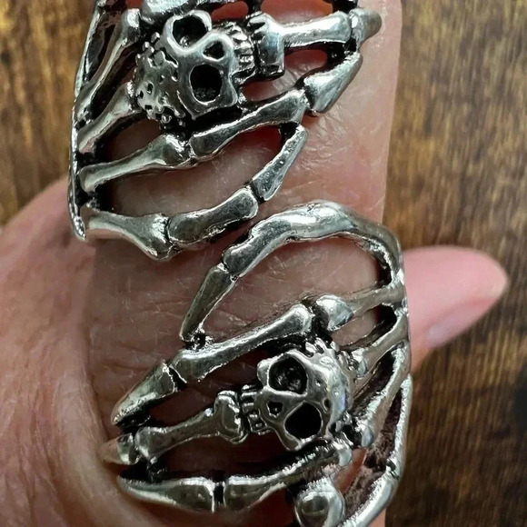 Skull skeleton ring - Picture 6 of 6